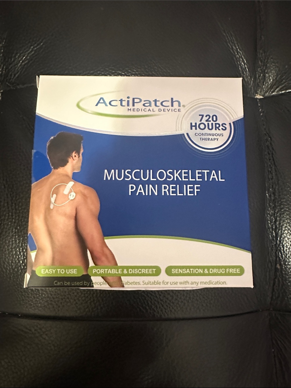 ActiPatch Musculoskeletal Pain Relief Patch - Blue & White